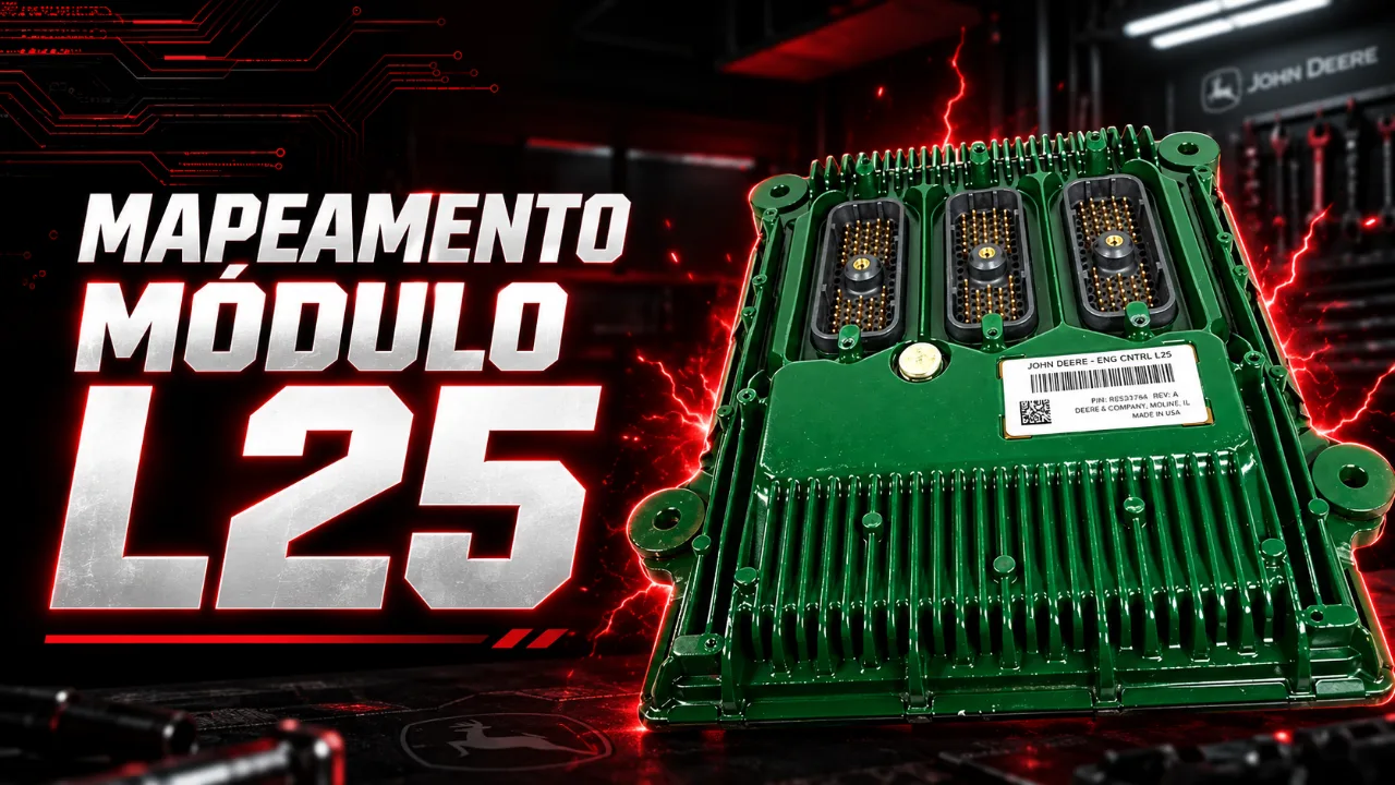 Capa do mapeamento Mapeamento Módulo John Deere L25